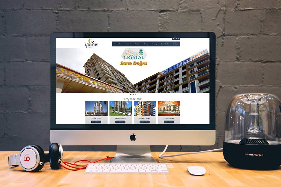 Gündoğan İnşaat – Konya Web Tasarım çalışması