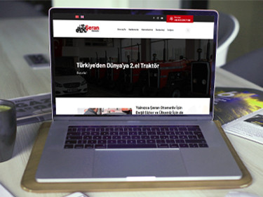 Şeran Traktör ve Otomotiv – Konya Web Tasarım çalışması