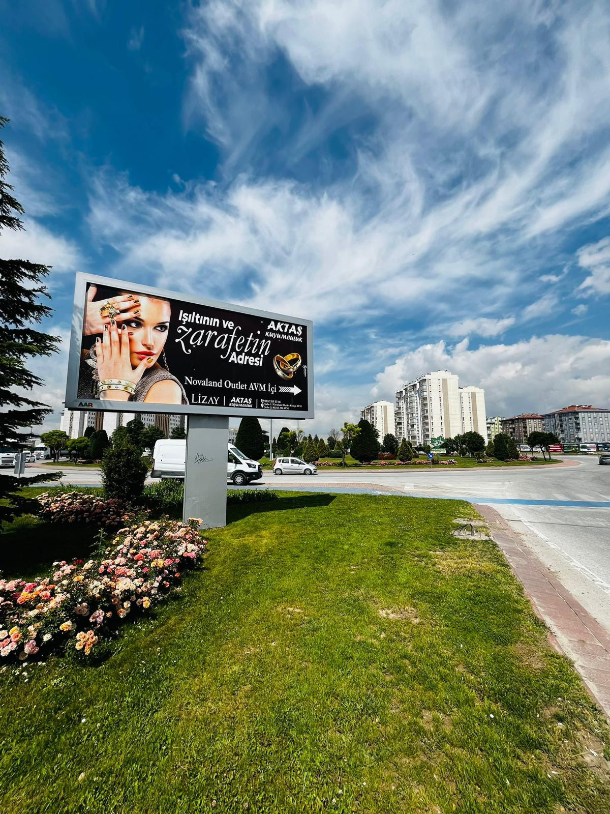 Aktaş Kuyumculuk – Konya Açık Hava Reklamları çalışması