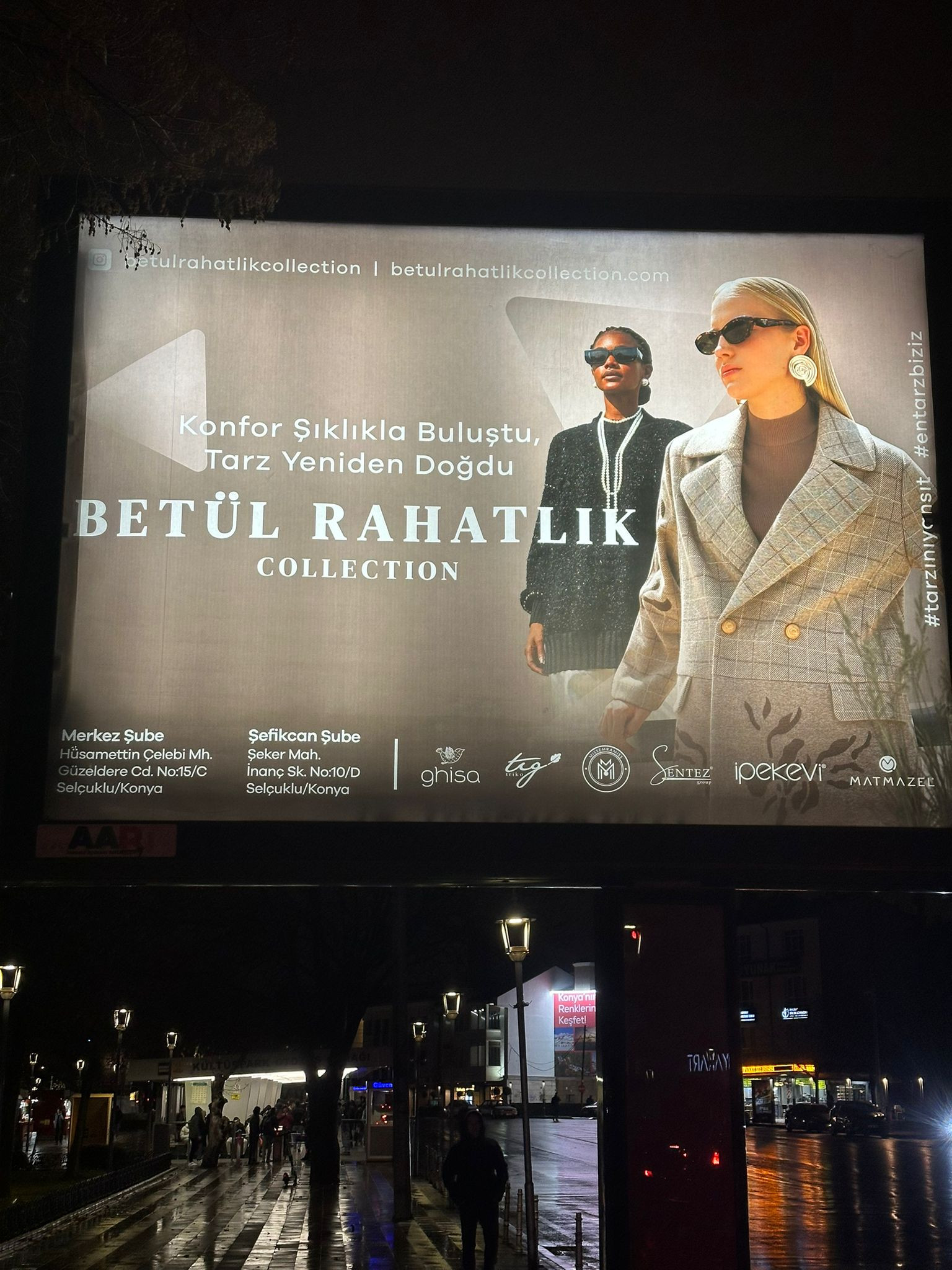 Betül Rahatlık Collection – Konya Açık Hava Reklamları çalışması