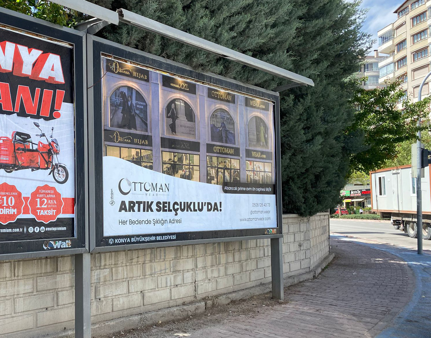 Ottoman Wear – Konya Açık Hava Reklamları çalışması