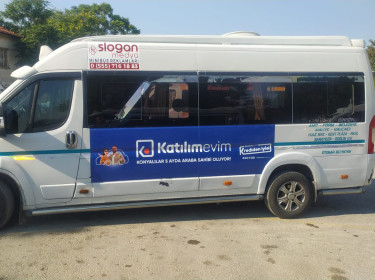 Katılım Evim – Şehir İçi Minibüs/Dolmuş Giydirme Reklamları