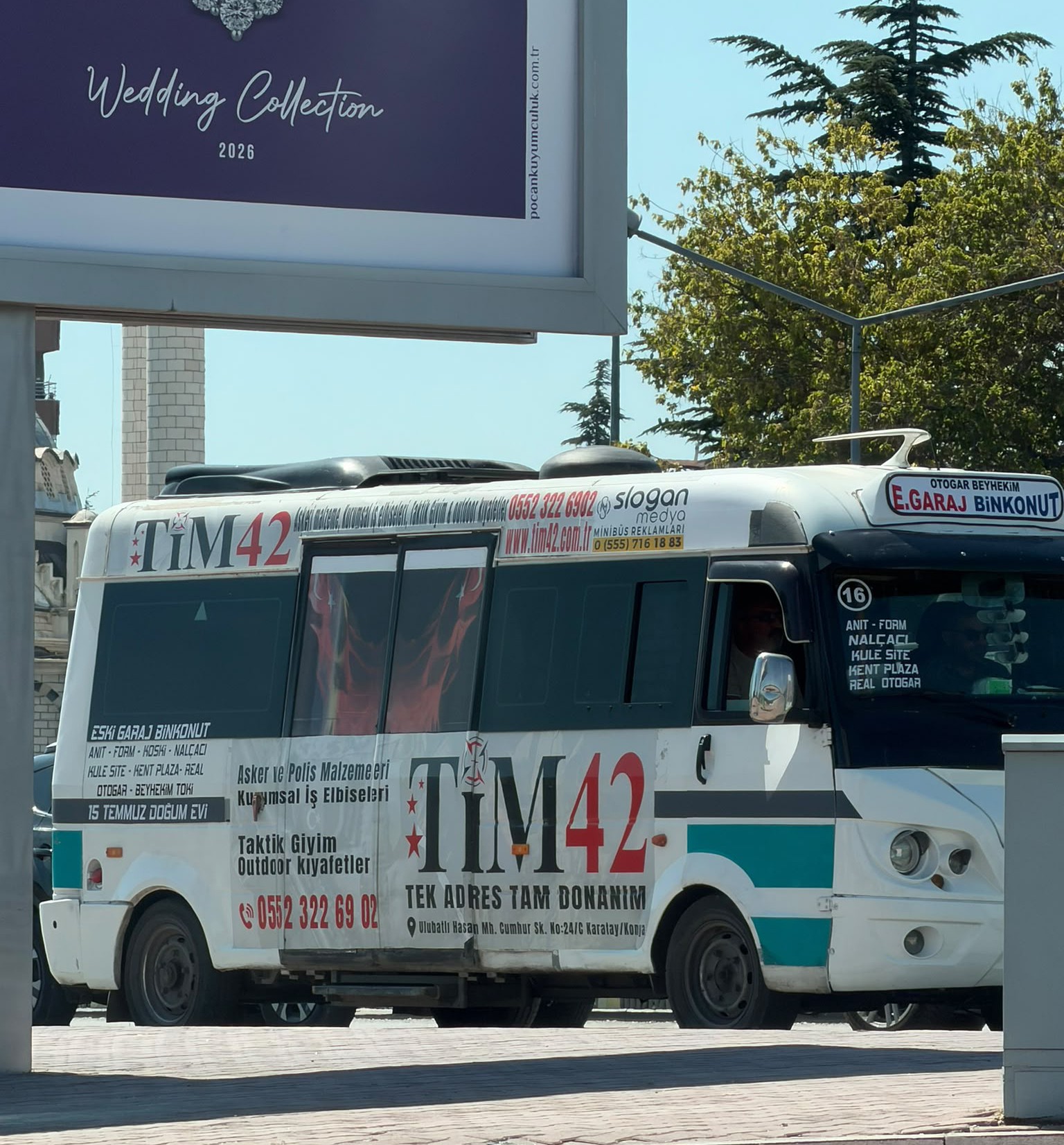 TİM42 Minibüs Reklamları